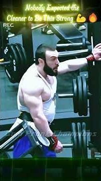 Elite Powerlifter Pretended to be a CLEANER... | Gym Prank Champion