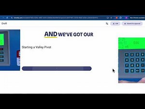 Demo of building a 'knowby' or step-by-step work instructions of how to start the Valley pivot