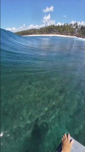 Pov mandando normal aereo de bodyboard.