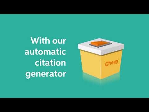 Chegg Writing: Citations
