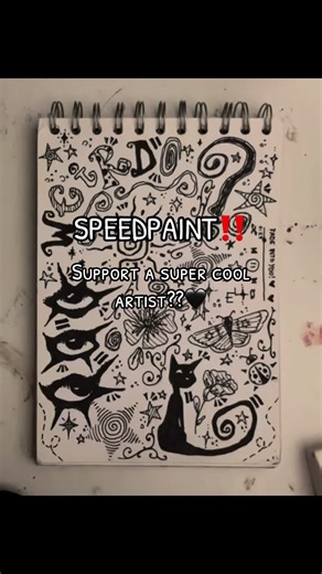 Speed paint of one of my sketchbook pages cuz I have no artistic motivation 😃 #art #fyp #messyart #viral #govirel #dontletthisflop #artist #foryou #weird #reels #artdump #goviral #autumn #speedpainting #speedpaint #watercolour #sketchbookdrawning #sketchbook