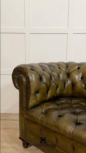 Leather Chesterfield Club Chair