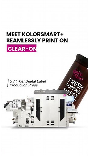 Clear-on-Clear Label Printing Made Easy | JETSCI® KolorSmart+