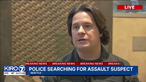 VIDEO: Police looking for suspect accused of biting part of woman's finger off