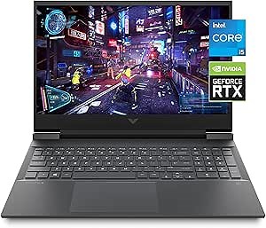 HP Victus 16 Gaming Laptop, NVIDIA GeForce RTX 3050, 11th Gen Intel Core i5-11260H, 8 GB RAM, 512 GB SSD, 16.1” Full HD IPS Display, Windows 10 Home, Backlit Keyboard, Fast Charge (16-d0020nr, 2021)