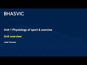 Unit 1 Physiology - Overview