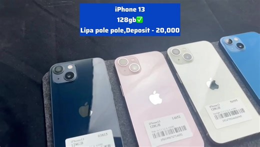 iPhone 13 128gb✅ Price - 50,000/- Lipa pole pole Deposit - 20,000 For 12weeks(3months) Weekly payment - 3,750 For 16weeks(4months) Weekly payment - 3,000 Call/Whatsapp 254 713940897🇰🇪 📍Nairobi Mfangano street Njogu-ini building shop No.13B #iphone13 #iphone13 #iphone13 #iphone13128gb #kenyantiktok🇰🇪