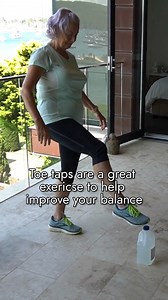 2.8K views · 60 reactions | Toe taps are a great exercise to help...