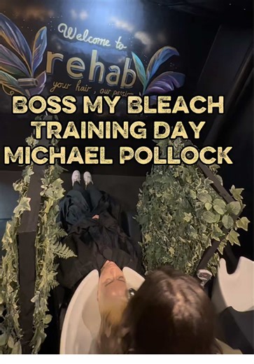 Boss My Bleach Training Day with Michael Pollock 🧠🧐 💪 - #training #learning #bleach #growth