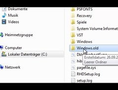 Windows.old wiederherstellen - so geht's