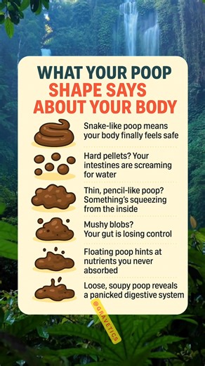 What Your Poop Shape Says About Your Body 💩😳 (Real Health Signs) #GutHealth #PoopFacts #DigestiveHealth #WeirdBodyFacts #HealthTips #BathroomTruths | Gravetics