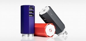 fuseproject   avogy's compact zolt charger handles three devices simultaneously