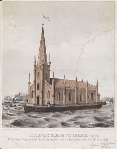 Victorian floating chapel brought worship to sailors, then sank