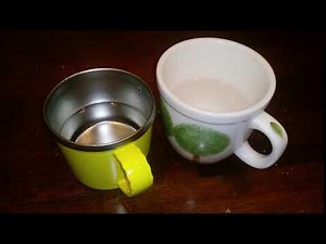 Put Cup On Wooden Table Sound Effects