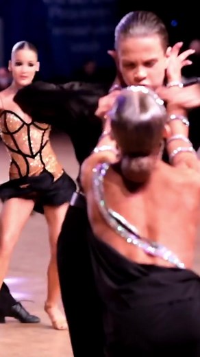 Elegant Rumba and Ballroom Dance Performance