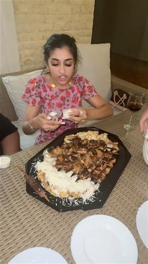Melek is having dinner! #melek