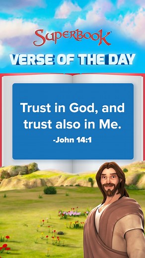 19K views · 2.5K reactions | Why Should We Trust God? 殺 God knows what is good for us.  God's Word is our guide. ‍♂️ God will never leave us. ❤️ God loves us. | Superbook | Facebook