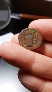 Domitian Modius Obol, 91-92 AD