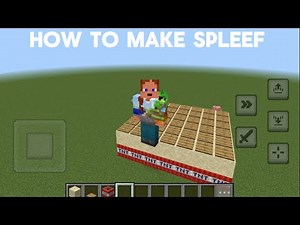 How to make spleef in Minecraft