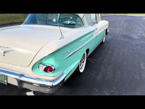 1958 Chevrolet Bel Air 2-Door Sport Coupe Walk around