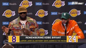 178K views · 8.1K reactions | LeBron James and Anthony Davis reflect on the past week and Kobe's impact on and off the court. | Spectrum SportsNet | Facebook