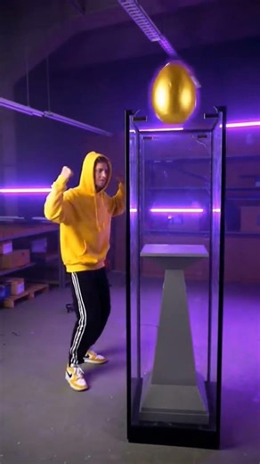 Golden Egg GREW 10X & YEETED Him 😱 #roblox