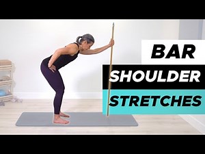 Bar Pilates Stretches | 5 min Shoulder Mobility