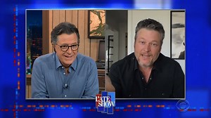 Country music superstar Blake Shelton says he has experienced many highs and lows in his career but he knew he’d truly made it after he witnessed the way friends, family and fans reacted to his Super Bowl ad with Gwen Stefani. Stick around to see Blake perform his new single, “Minimum Wage,” in his first performance on A Late Show. | The Late Show with Stephen Colbert