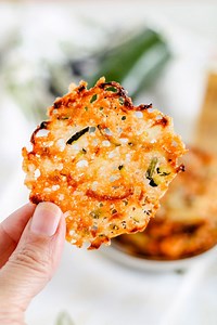 Zucchini Parmesan Crisps - The Honour System