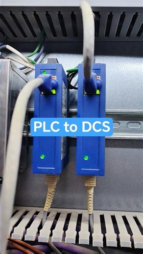 DCS system with PLC #dcs #plc