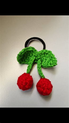 Empower Stop 🔴 on Instagram: "🍒Crochet Rubber Band is here! 🎀✨ #chrochet #chrochetbag #chrochetlove #chrochetrubberband"