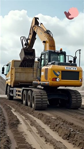 Real-Life Mega Excavator in Action | Hot Wheels Style Heavy Machine 🚜🔥