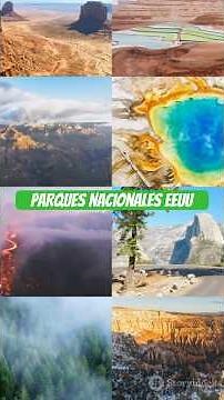 Top 5 National Parks in the United States: The Most Visited! #nationalparks #yellowstone