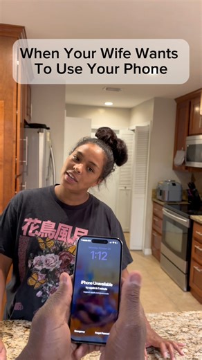 28K views · 216 reactions | When Your Wife Wanna Use Your Phone 藍藍藍 #foryouシ | Cristol N Daniah | Facebook