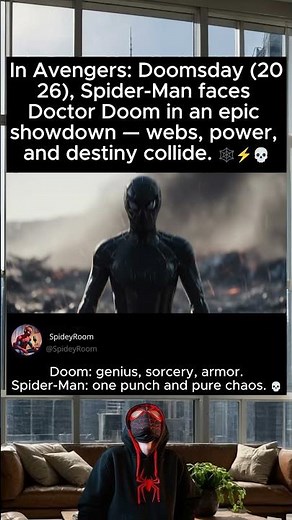 Spider-Man Takes on DOOM in an Epic 4K Showdown!