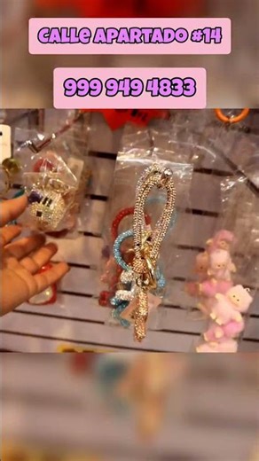 KEYCHAINS with fine rhinestones