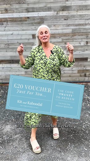 13 reactions | £20 Voucher Weekend! Save at Kit and Kaboodal this weekend when you spend £50 or more. Just use the code 'TWENTY' at the checkout to save now. Remember, you can redeem again and again. https://www.kitandkaboodal.com/collections/new-arrivals | Kit and Kaboodal | Facebook