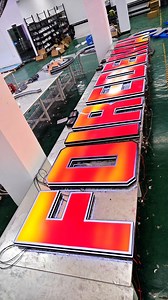 1.9K views | Want your logo to stand out? Message us #ledsign #shopsign #shopfront #customsign #signmaker | V signs | Facebook