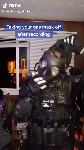 Unique Gas Mask Cosplay for SCP Role-Playing