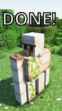 How to make an Iron Golem!