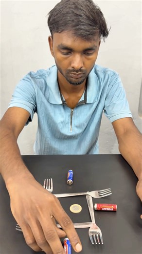 82K views · 713 reactions | I battery and coin experiment  #science #viral #experiment | kishan | Facebook