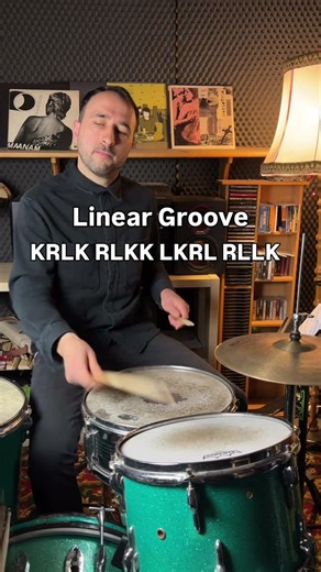 Try apply this linear groove to 16th or 32nd-note context and have a fun #drumming #jazzdrumming
