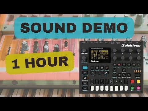 Elektron Digitone ► Sound Demo [1 HOUR]