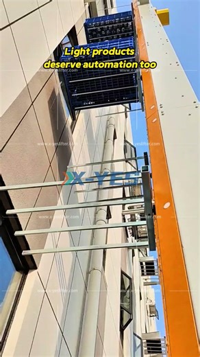 Fork Type Vertical Conveyor | Window Transfer Solution (No Floor Opening)