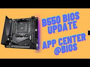 B550 bios update using app center @bios utility | Hindi