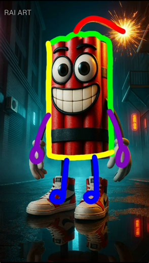 Drawing Bam Bam Bombaccino #art #drawing #shorts