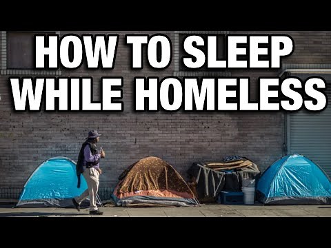 How To Find Shelter To Sleep If You Are Homeless - Homelessness Tips And Tricks