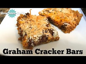 How to Make Delicious GRAHAM CRACKER BARS | Easy Dessert Tutorial