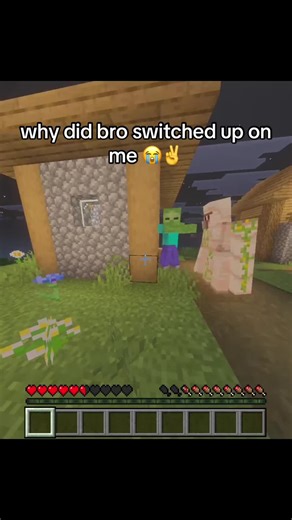 Trading Everything for a Single Rotten Flesh in Minecraft