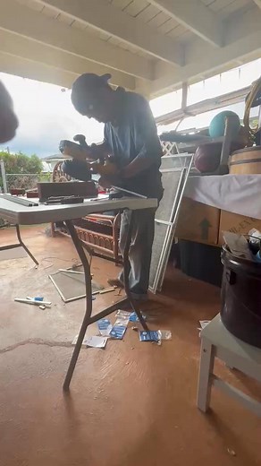 Making new screen windows Handyman Alfonso V. Thank you! | Merly Leal Madelo